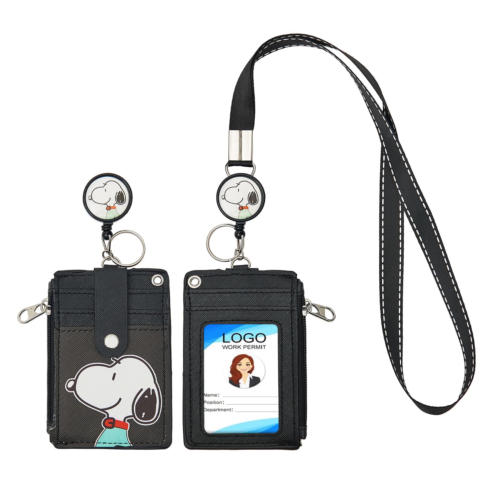 Amazon.co.jp: パスケース 可愛い 定期入れ IDカード 社員証